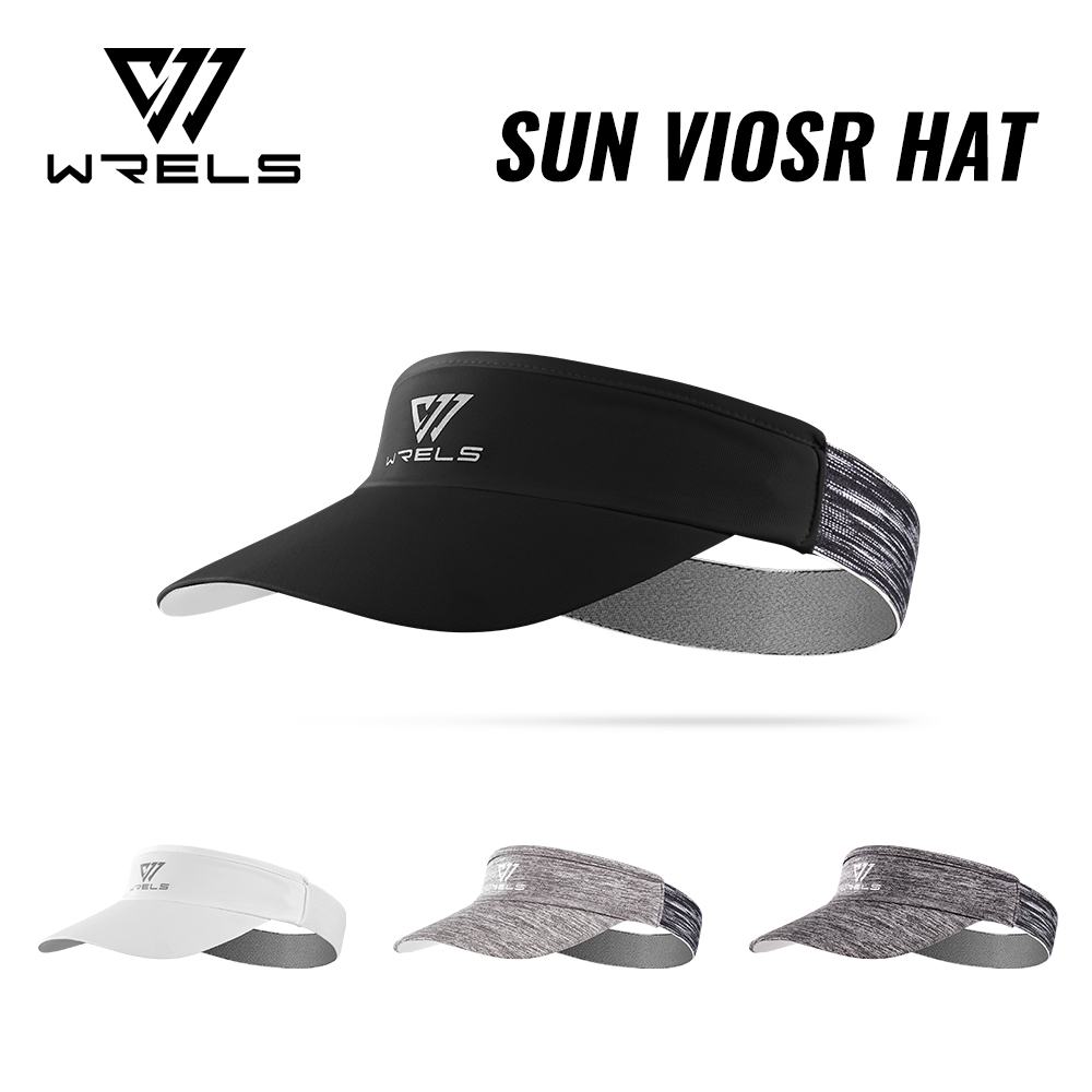 Running Cap Lightweight - WRELS 스포츠 선바이저 모자 통기성 땀