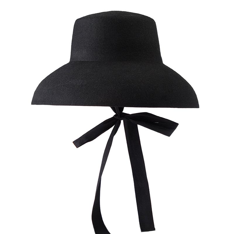 레트로 스타일 순수 양모 모자 와이드 브림 겨울 Fed - Fedora Hat Wool 리뷰 및 가격