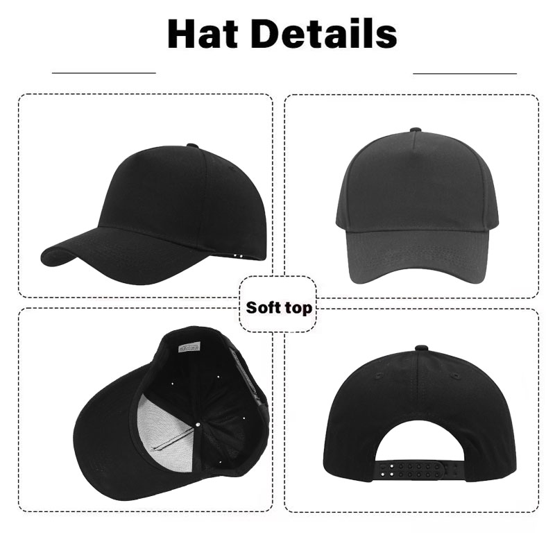 투톤 구조의 5 패널 야구 모자 여성용 곡선형 챙 아빠 - Dad Hat Cotton 리뷰 및 가격