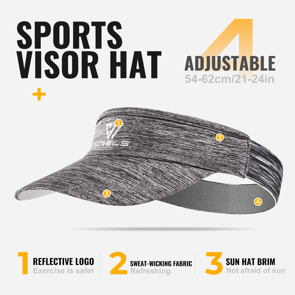 WRELS 스포츠 선바이저 모자 통기성 땀 흡수 러닝  - Running Cap Lightweight 리뷰 및 가격
