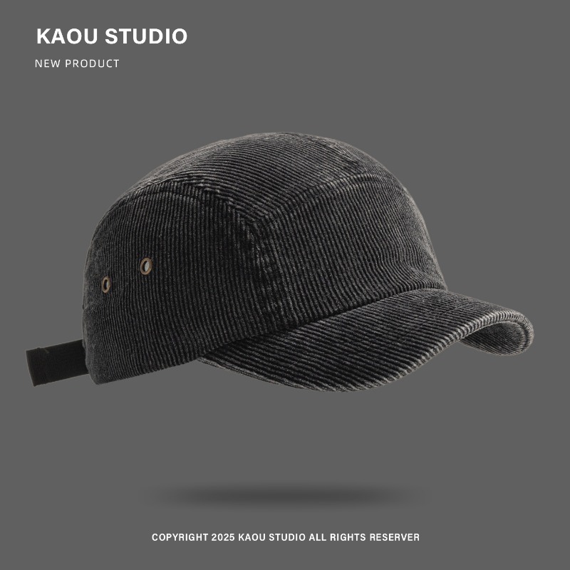 유니섹스 5패널 코듀로이 캡, 단색 야구 모자 일본 레 - Corduroy Cap 5 Panel 리뷰 및 가격