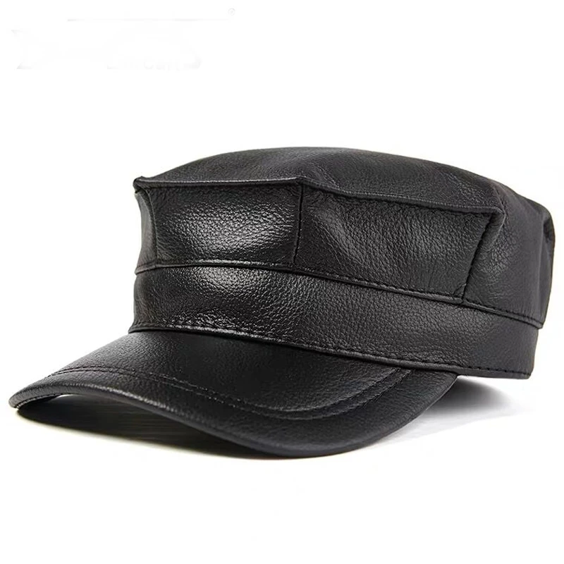 새로운 도매 겨울 열 정품 가죽 모자 여자 모자 생도  - Baseball Cap Structured 리뷰 및 가격